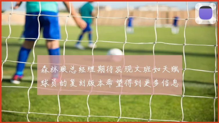 森林狼总经理期待发现文班如天赋球员的复刻版本希望得到更多信息
